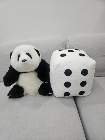 Hua Hua panda dice gift set lifestyle display