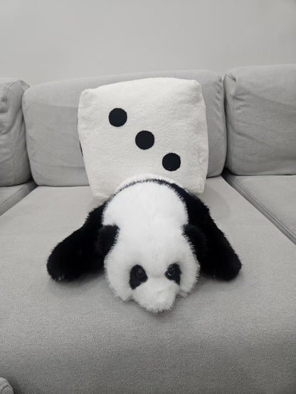 Hua Hua baby panda dice gift set lifestyle display