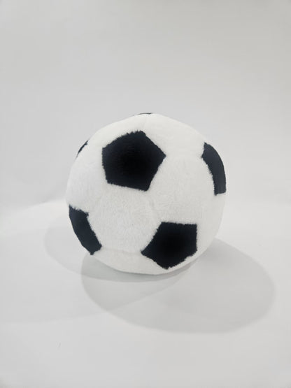 Qi Zai panda plush set side view 40cm